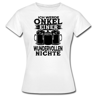 Beste Freunde Geschenke T-Shirt - Ich werde Onkel einer Nichte Patenonkel Loading