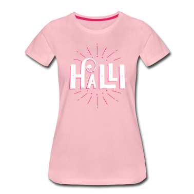 Beste Freunde Geschenke T-Shirt - HALLI | Halli Galli | Party Duo | Partnerlook