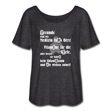 Beste Freunde Geschenke T-Shirt - Freunde sind wie Medizin fürs Herz