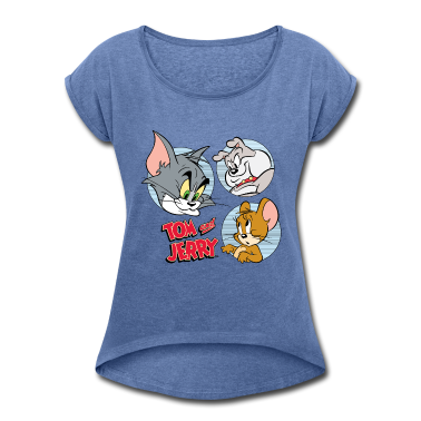 Beste Freunde Geschenke T-Shirt - Tom Und Jerry Spike, Tom und Jerry Kacheln