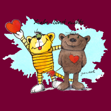 Motiv Janosch Tiger Und Bär Beste Freunde Liebe