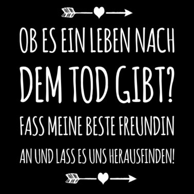 Motiv T Shirt Beste Freundin