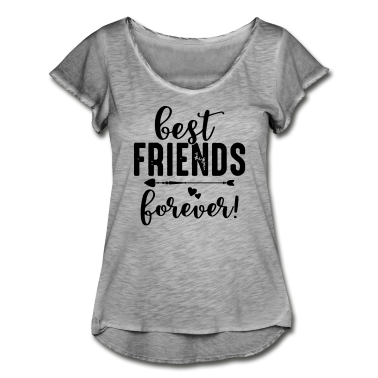 Beste Freunde Geschenke T-Shirt - Beste Freunde für immer linke Seite-Geschenk-Love