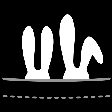 Motiv beste freunde für immer Hase Hasen Häschen