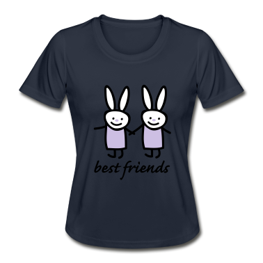 Beste Freunde Geschenke T-Shirt - Beste Freunde Hasen