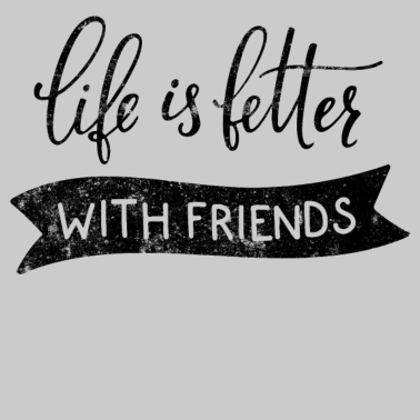 Motiv Beste Freunde Leben