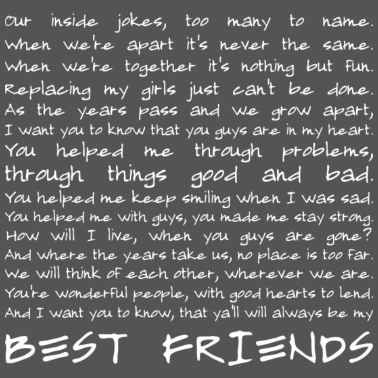 Motiv Best friends (dark)