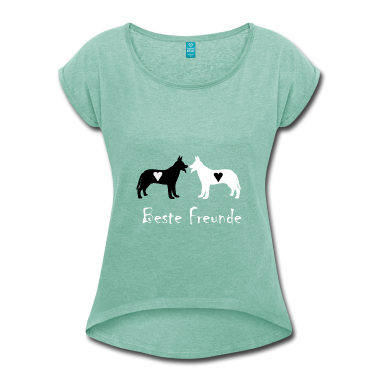 Beste Freunde Geschenke T-Shirt - Hund, Beste Freunde - Hundeliebe für Hundeliebhabe