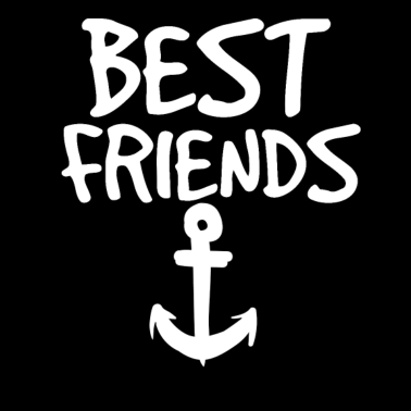 Motiv Best friends, beste Freunde