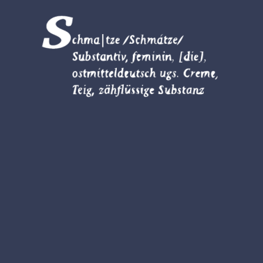Motiv Schmatze / Wörterbuch / Rechtschreibung / Dialekt