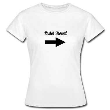 Beste Freunde Geschenke T-Shirt - Bester Freund+Pfeil