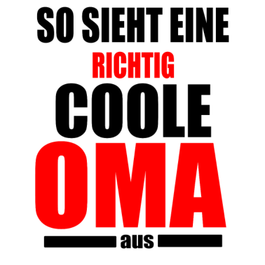 Motiv Oma Beste Oma Großmutter Großeltern Familie