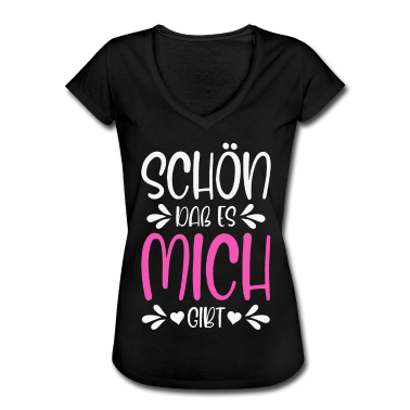 Beste Freunde Geschenke T-Shirt - Schön daß es mich gibt Lustiger Spruch Geschenk