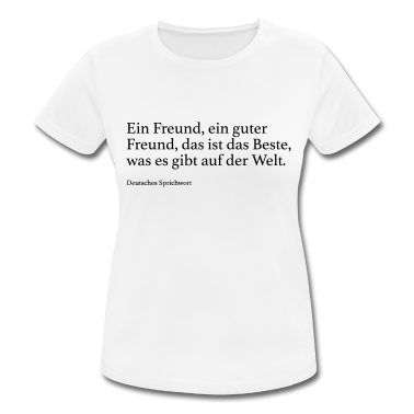 Beste Freunde Geschenke T-Shirt - Ein Freund, ein guter Freund, das ist das Beste,