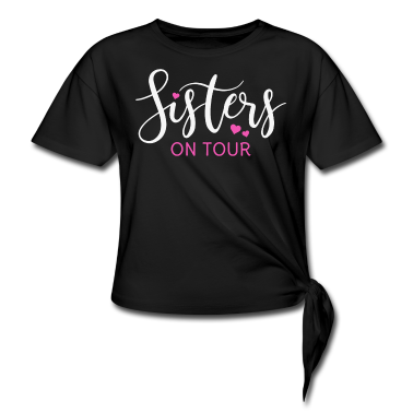 Beste Freunde Geschenke T-Shirt - Schwester Schwestern Spruch Mädels Sisters on tour