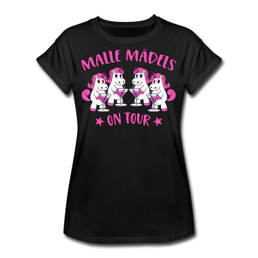 Beste Freunde Geschenke T-Shirt - Malle Mädels On Tour Mallorca Sprüche Einhorn