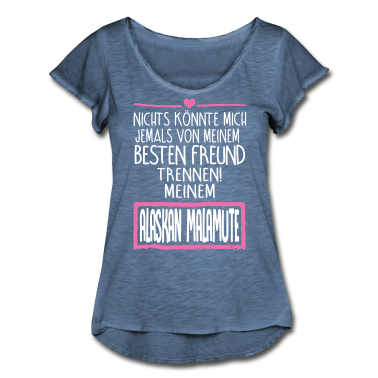 Beste Freunde Geschenke T-Shirt - ALASKAN-MALAMUTE - nichts