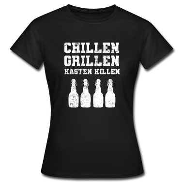 Beste Freunde Geschenke T-Shirt - Chilling grille Töten Alkoholische Bier Oktoberfes