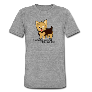 Beste Freunde Geschenke T-Shirt - Wenn dein Hund denkt, du bist der Beste, hol keine