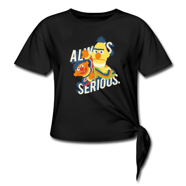 Beste Freunde Geschenke T-Shirt - Sesamstraße Always Serious