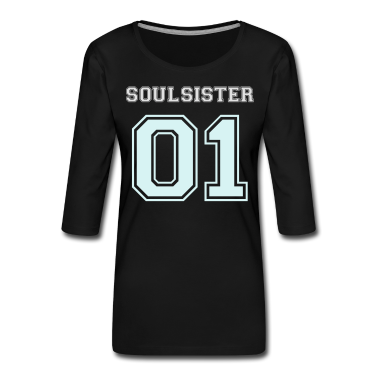 Beste Freunde Geschenke T-Shirt - Soulsister 01 Partner Paar Freund BFF Freundin
