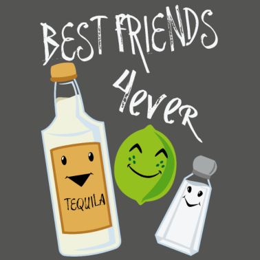 Motiv Beste Freunde Für Immer Tequila Limette Salz