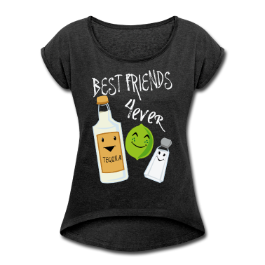 Beste Freunde Geschenke T-Shirt - Beste Freunde Für Immer Tequila Limette Salz