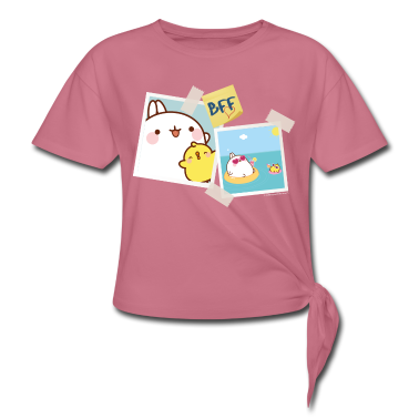 Beste Freunde Geschenke T-Shirt - Molang Piu Piu BFF Beste Freunde
