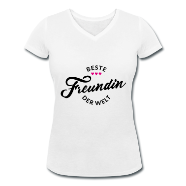 Beste Freunde Geschenke T-Shirt - BESTE FREUNDIN DER WELT