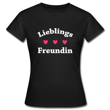 Beste Freunde Geschenke T-Shirt - Lieblings Freundin