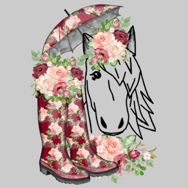 Motiv PFERD PFERDE T-Shirt - PFERDELIEBE