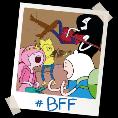 Motiv Adventure Time Mit Finn Und Jake Foto BFF