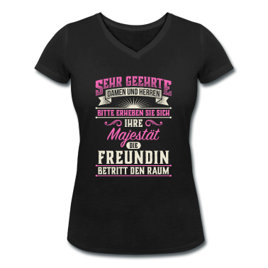 Beste Freunde Geschenke T-Shirt - Majestät Freundin Beziehung Geschenk