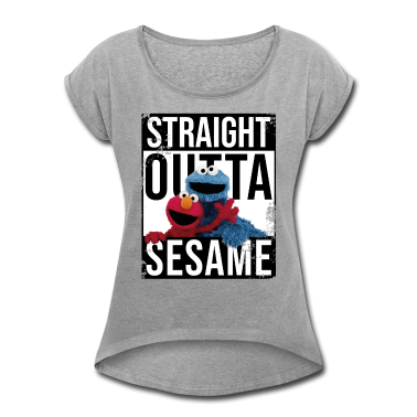 Beste Freunde Geschenke T-Shirt - Sesamstraße Straight Outta Sesame