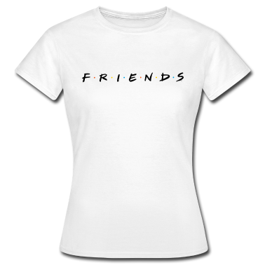 Beste Freunde Geschenke T-Shirt - Friends Logo