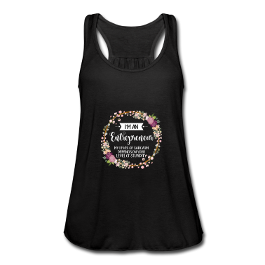 Beste Freunde Geschenke Tank Top - Ich bin ein Unternehmer, von dem mein Sarkasmus abhängt