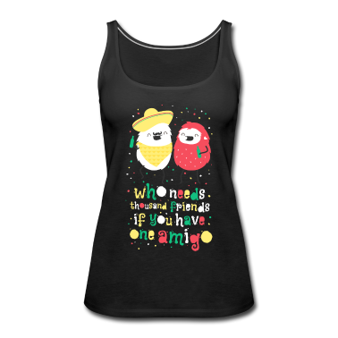 Beste Freunde Geschenke Tank Top - Amigos - beste Freunde