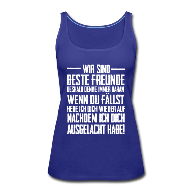 Beste Freunde Geschenke Tank Top - Wir sind beste Freunde