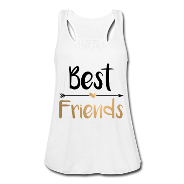 Beste Freunde Geschenke Tank Top - Beste Freunde Best Friends - gold