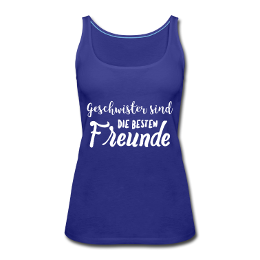 Beste Freunde Geschenke Tank Top - Geschwister sind die Besten Freunde