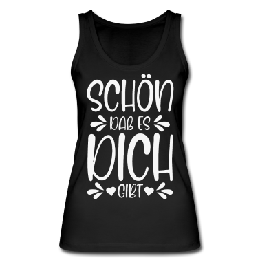 Beste Freunde Geschenke Tank Top - Schön dass es dich gibt