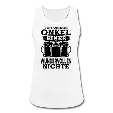 Beste Freunde Geschenke Tank Top - Ich werde Onkel einer Nichte Patenonkel Loading