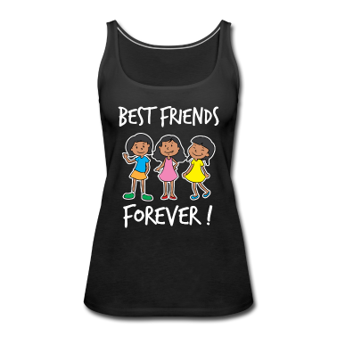 Beste Freunde Geschenke Tank Top - Beste Freunde von drei besten Freunden für immer Mädchen