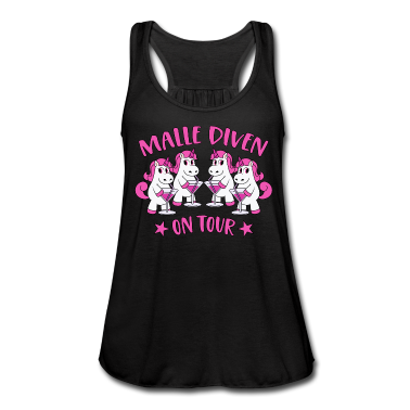 Beste Freunde Geschenke Tank Top - Malle Diven On Tour Mallorca Sprüche Einhorn Party
