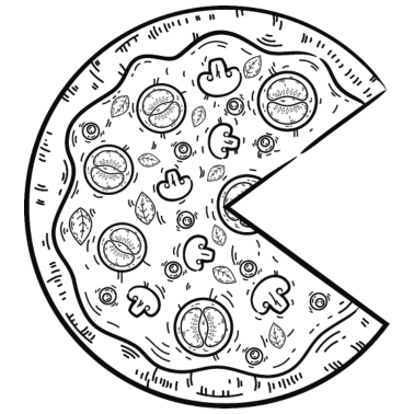 Motiv Pizza Love Couple Part 2