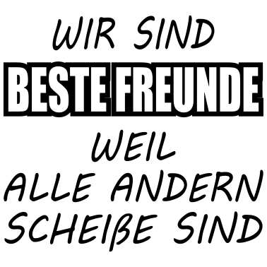 Motiv Beste Freunde