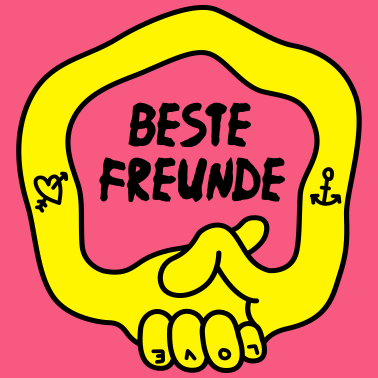Motiv Beste Freunde