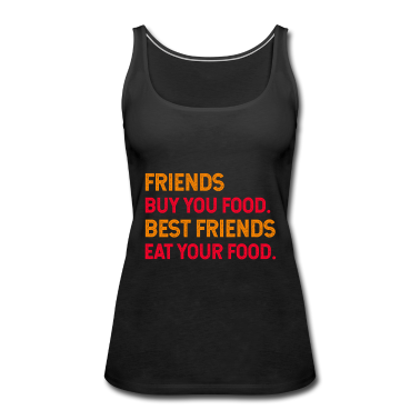 Beste Freunde Geschenke Tank Top - freunde, beste freunde, beste, freundschaft essen