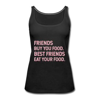 Beste Freunde Geschenke Tank Top - freunde, beste freunde, beste, freundschaft essen