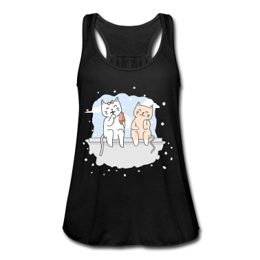 Beste Freunde Geschenke Tank Top - Katzen Freunde / Beste Freunde